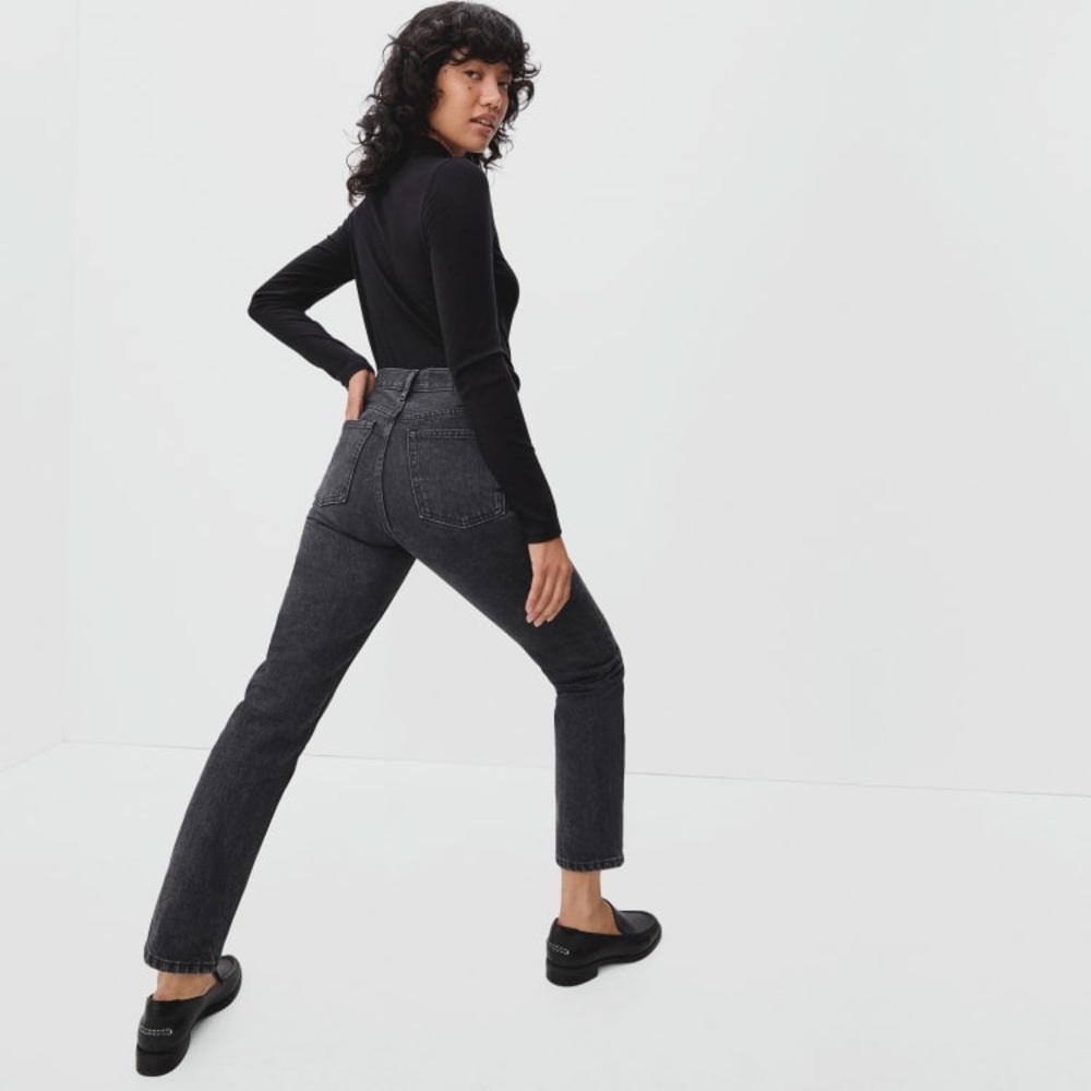Everlane Jeans | The 90s Cheeky Crop - Black